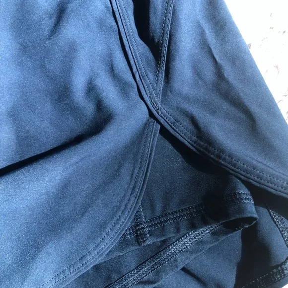 Navy Blue Athletic Shorts - Picture 2 of 5